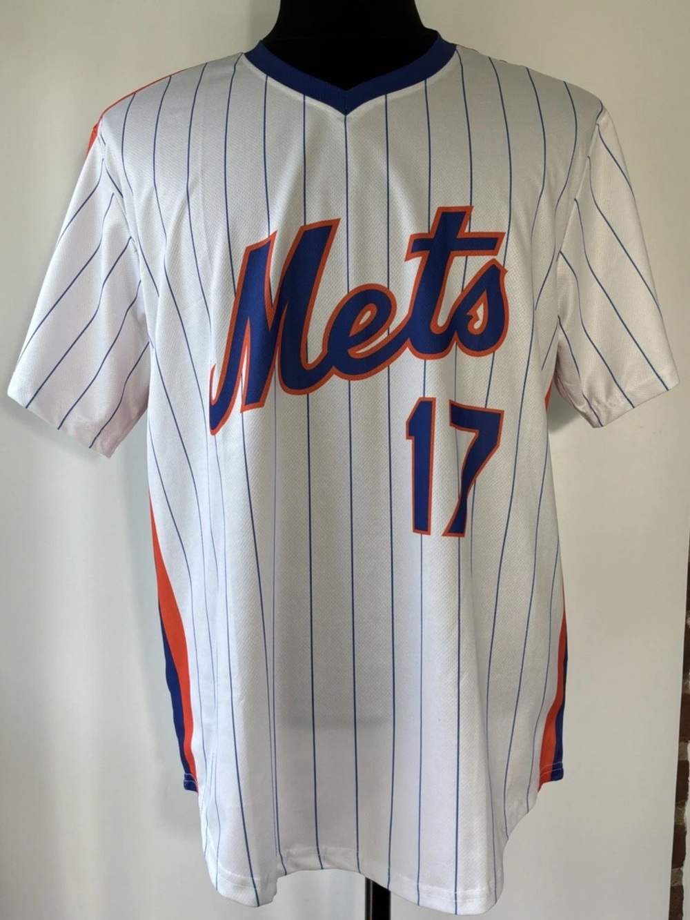 New York Mets Keith Hernandez #17 SGA Jersey Size Small